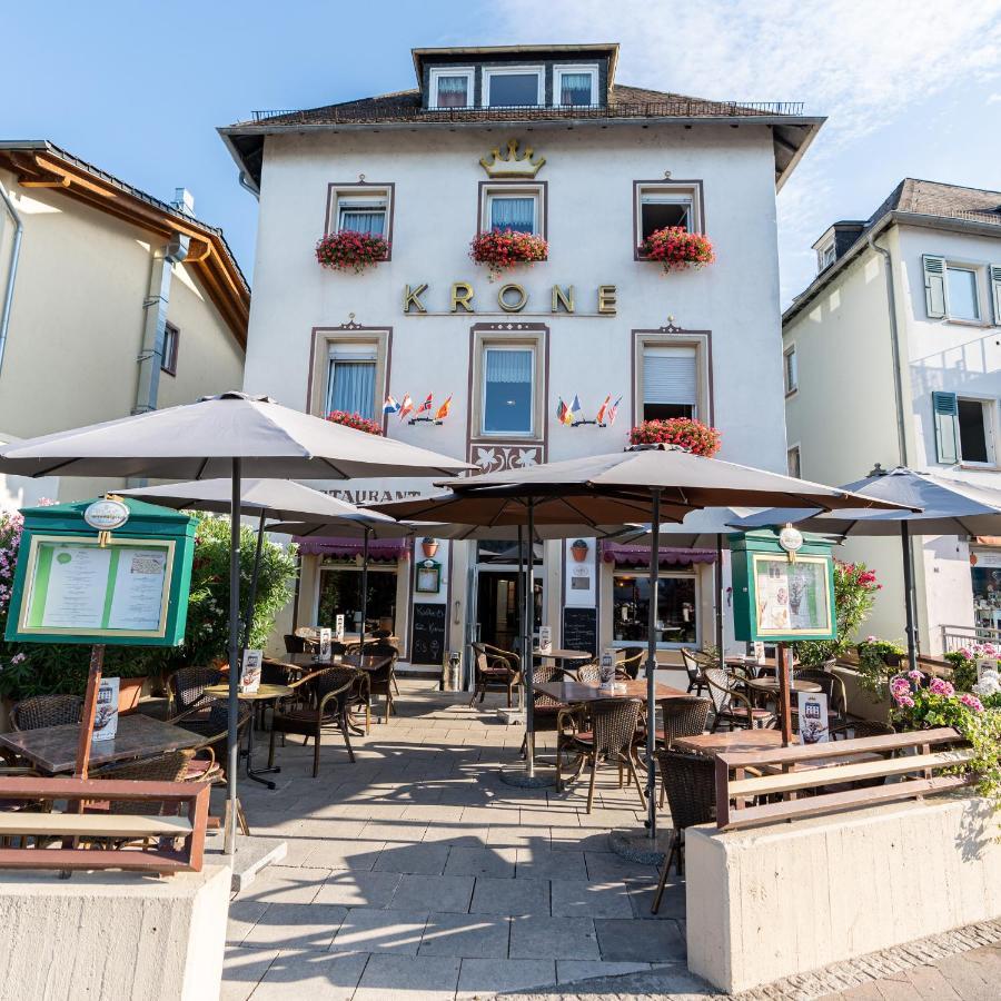 רודסהיים אם ריין Hotel Krone Ruedesheim מראה חיצוני תמונה