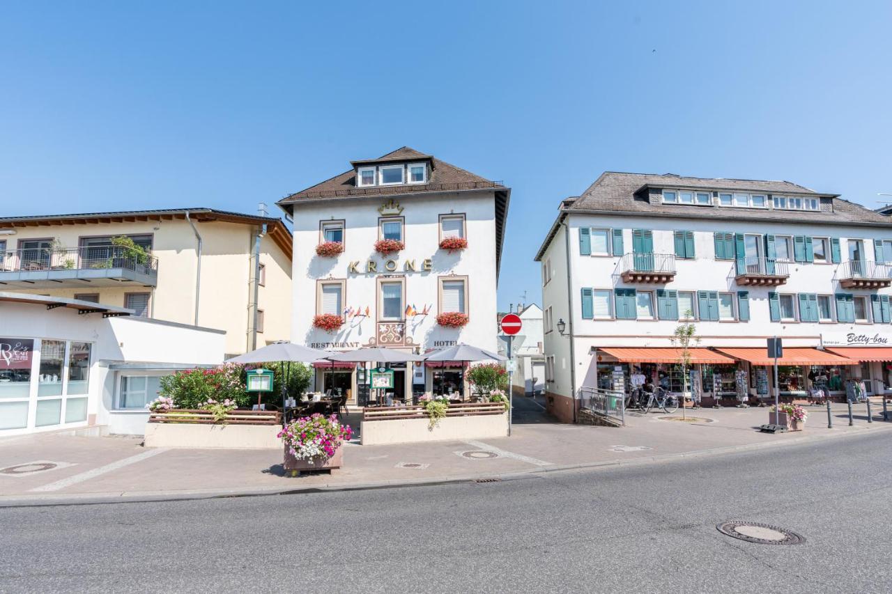 רודסהיים אם ריין Hotel Krone Ruedesheim מראה חיצוני תמונה