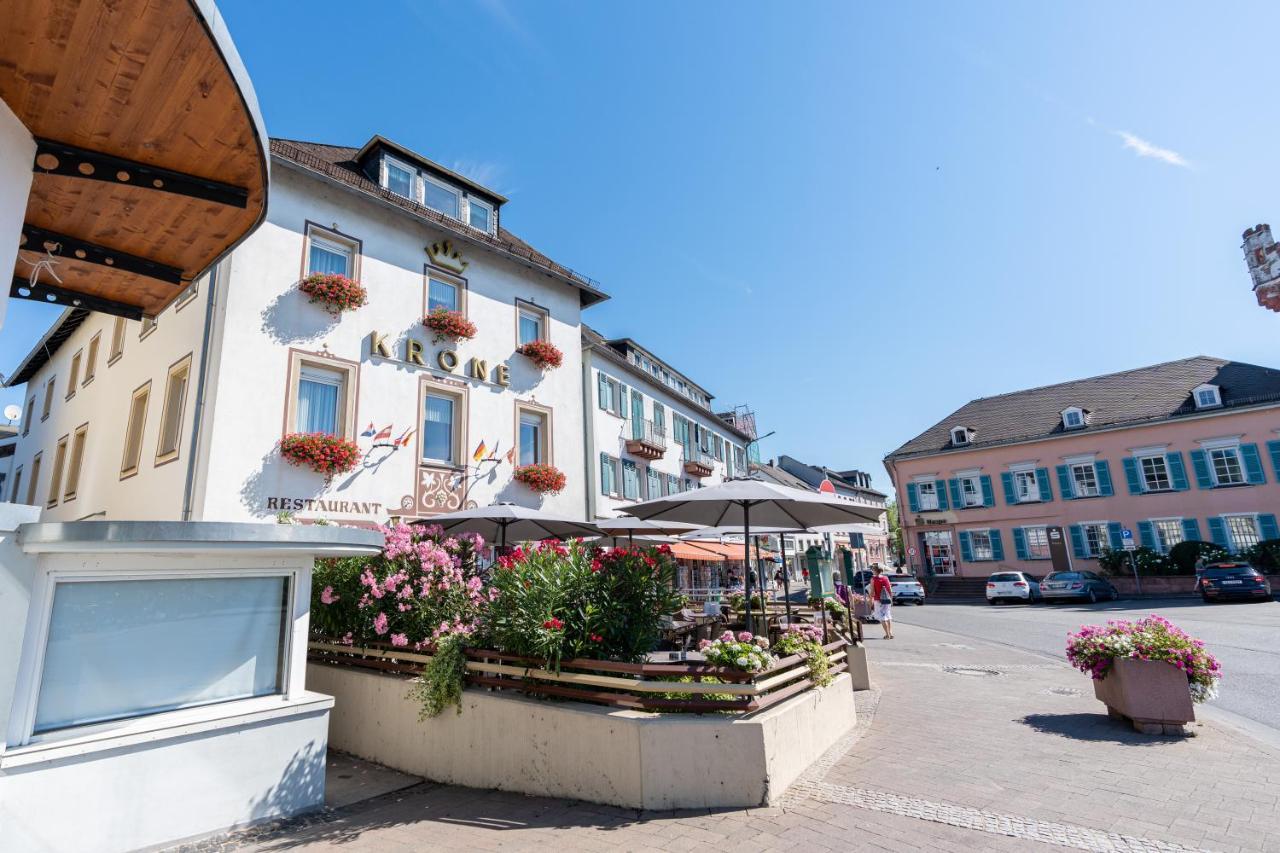 רודסהיים אם ריין Hotel Krone Ruedesheim מראה חיצוני תמונה