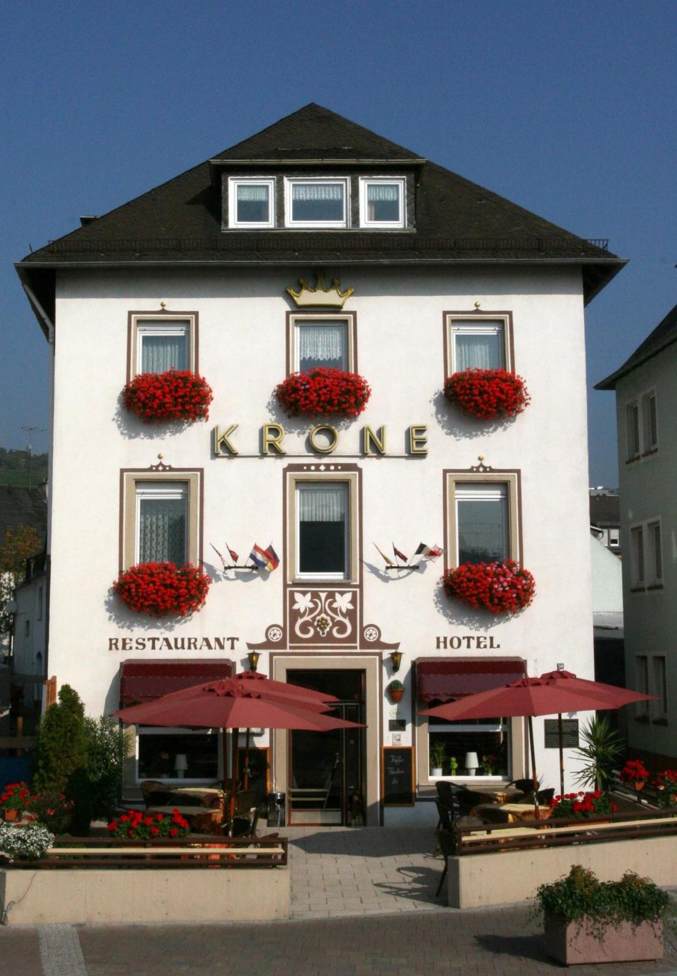 רודסהיים אם ריין Hotel Krone Ruedesheim מראה חיצוני תמונה