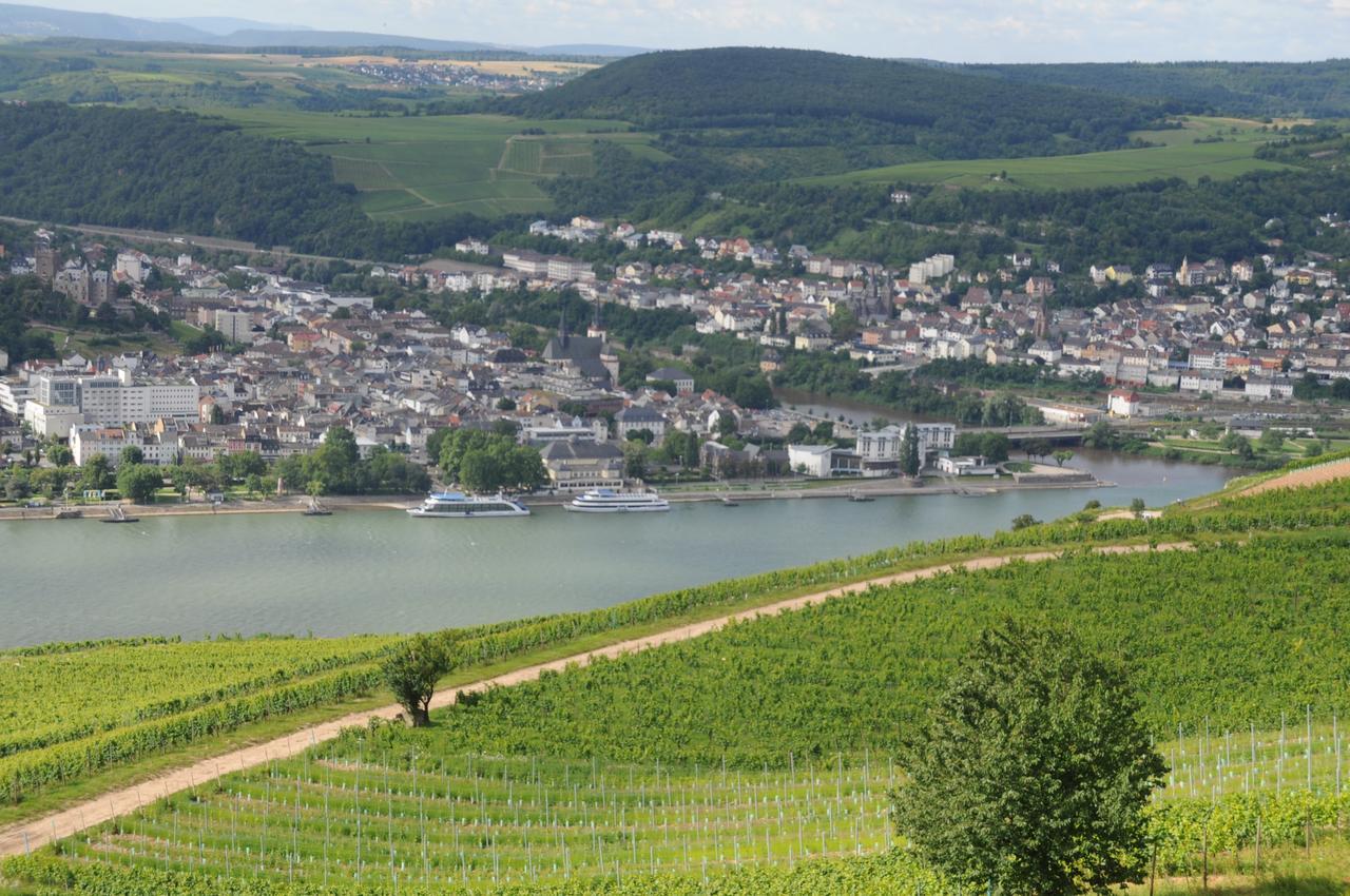 רודסהיים אם ריין Hotel Krone Ruedesheim מראה חיצוני תמונה